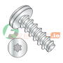 (LTP) #0 x 3/16" Thread Forming Screws 48-2 Trilobe / Six-Lobe / Pan Head / Steel / Zinc (Quantity: 10,000 pcs)